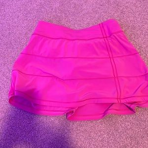Sonic pink Lululemon skirt!